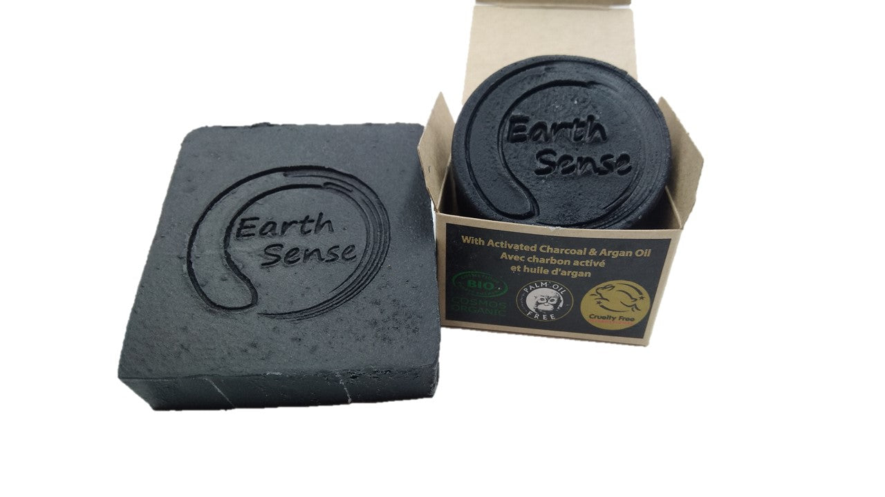 MINI BUNDLE - 4 x 90g Organic Certified Spa Noir - Solid Soap with activated charcoal-10