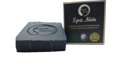 MINI BUNDLE - 4 x 90g Organic Certified Spa Noir - Solid Soap with activated charcoal-6