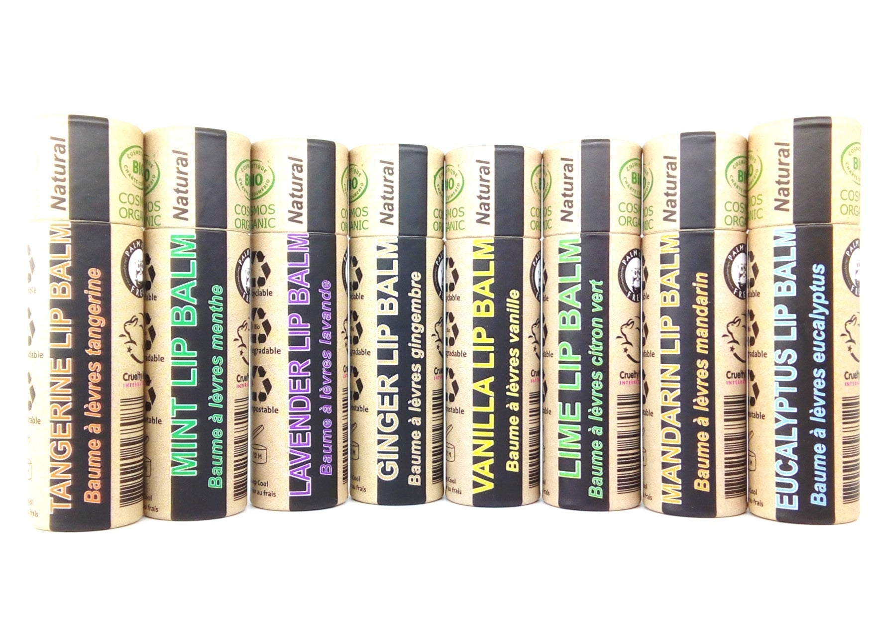MINI BUNDLE - 4 x Organic Peppermint Lip Balm 15ml-1